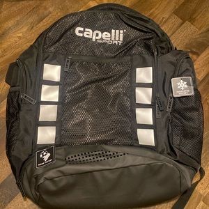 Capelli Sport Black Backpack NWT